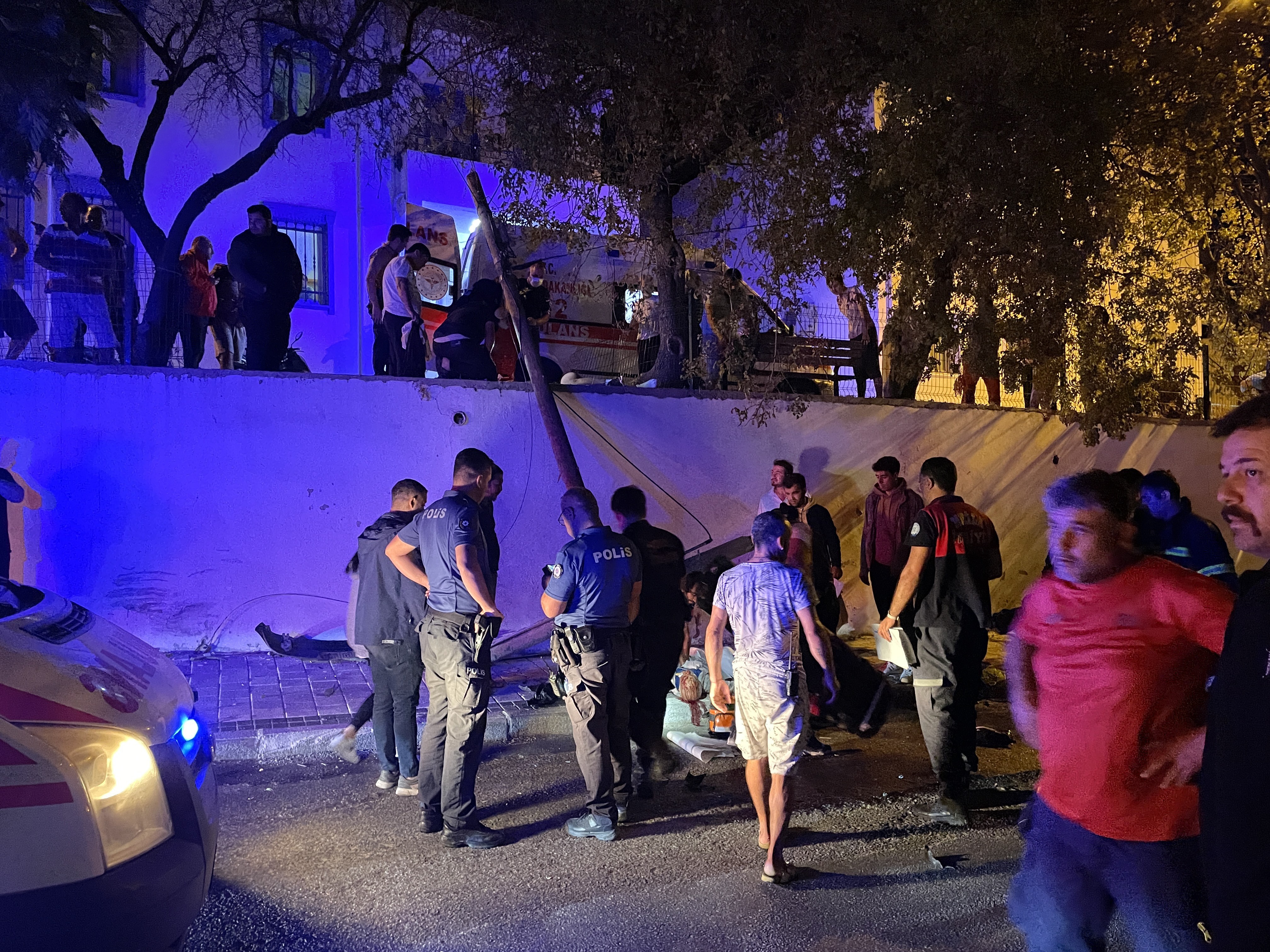 Bodrum’da feci kaza: 1 ölü, 2’si ağır 3 yaralı