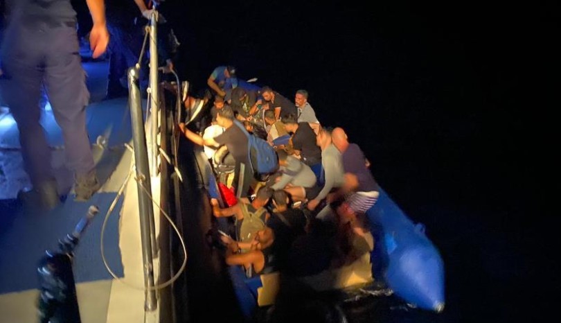 Bodrum'da kaçak göçmen hareketliliği