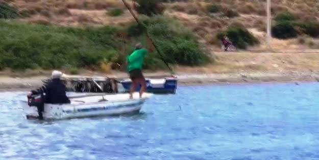 Bodrum'da hareketli anlar! Mızrakla öldürdüler