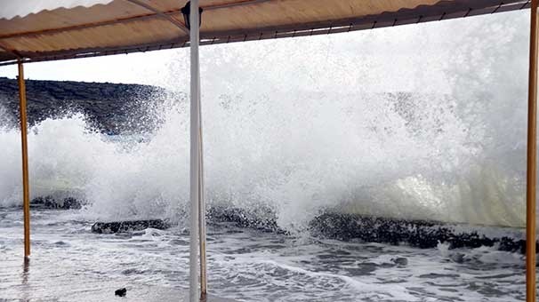 Bodrum'da lodos etkisi