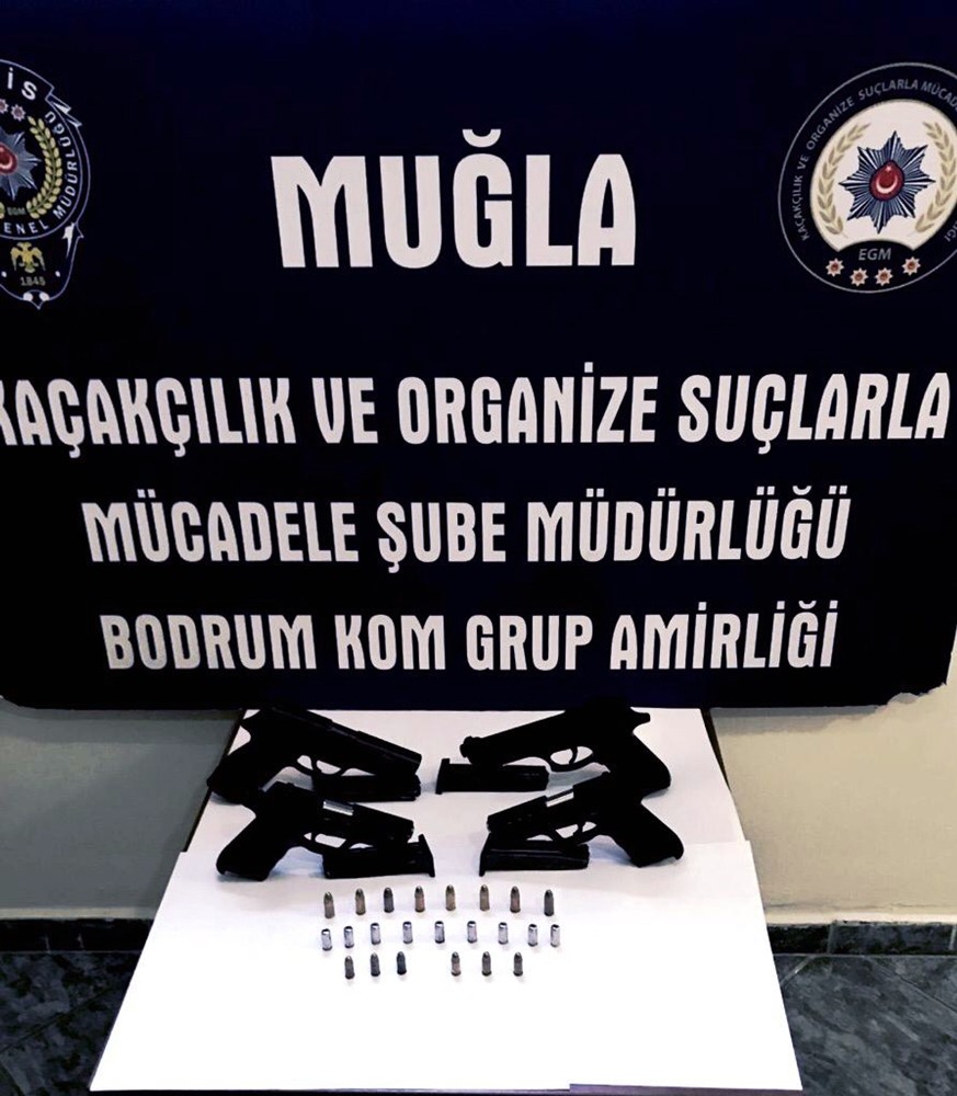 Bodrum’da silahlı gruplara operasyon 