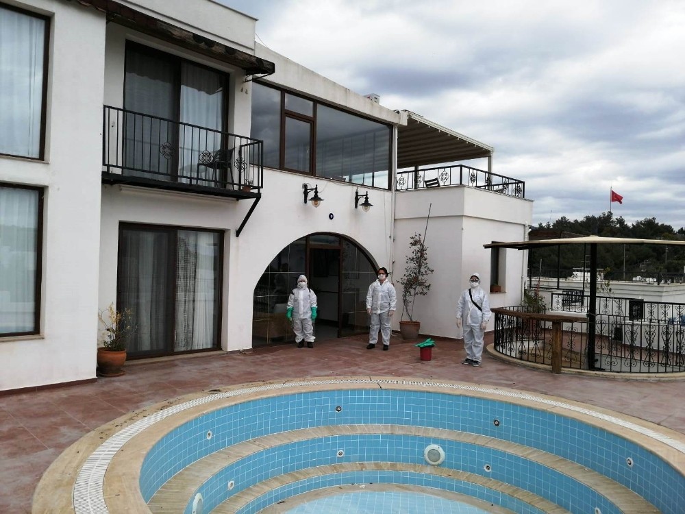 Bodrum’da üç otel sağlık çalışanları için tahsis edildi 