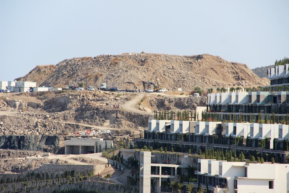 Bodrum’da yıkımlar başladı 
