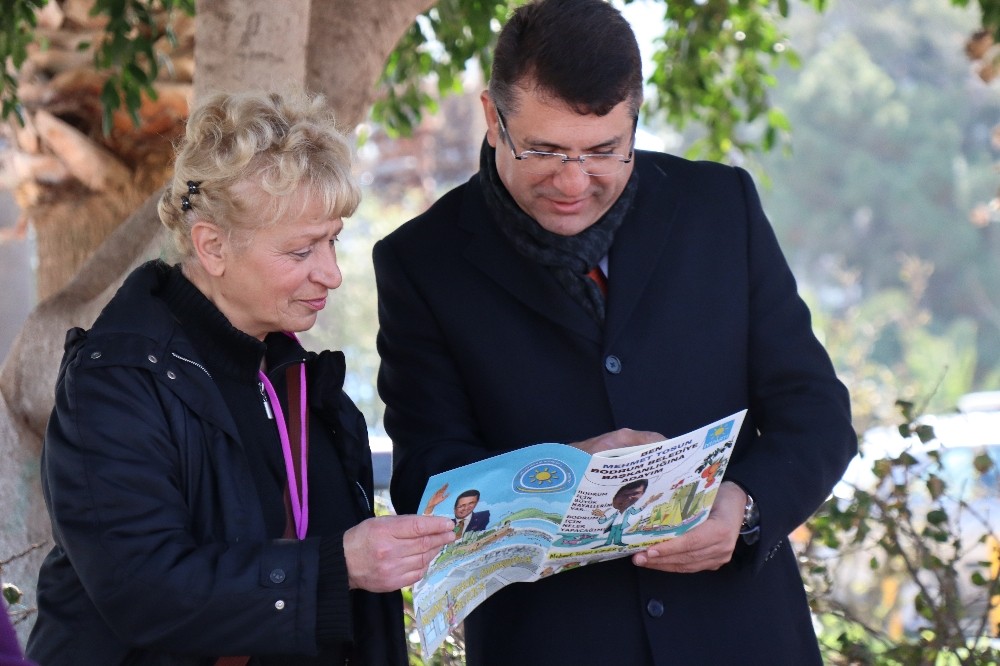 Bodrumlu başkan adayından ilginç seçim kampanyası 