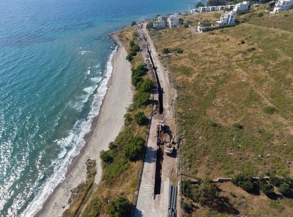 Bodrum’un 120 milyon liralık yatırımı devam ediyor 