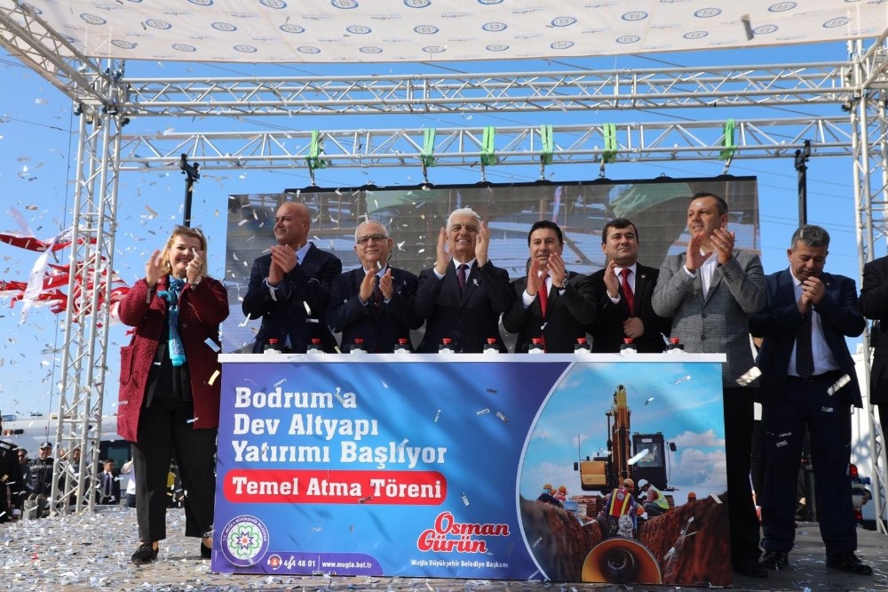 Bodrum’un 322 Milyon liralık dev yatırımı için start verildi 