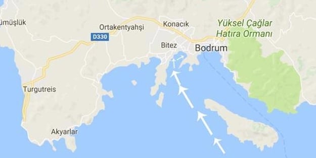 Bodrum'un su altında kalmasına o ada engel oldu!
