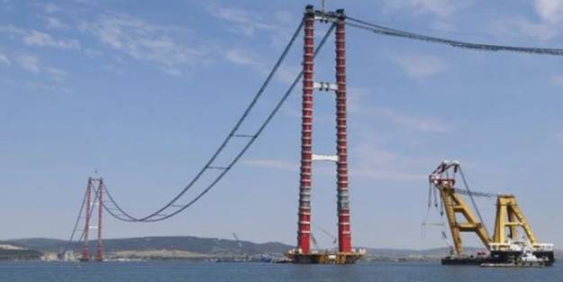 Boğaz 1915 Çanakkale Köprüsü için gemi geçişlerine kapatıldı!
