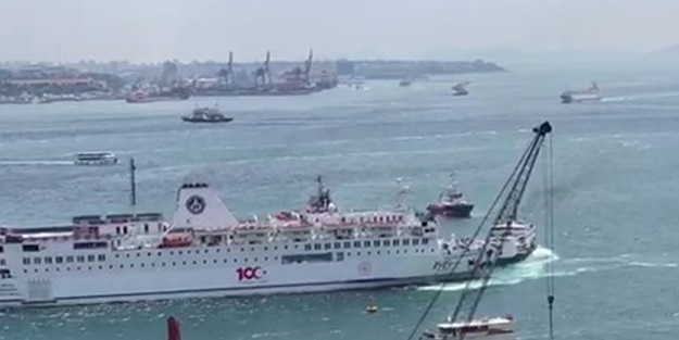 Boğaz'da faciadan dönüldü!