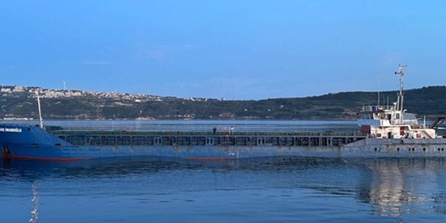 Boğaz'da gemi arızası
