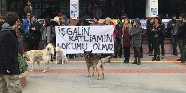 Boğaziçi hainlerine Yorgo-Coni desteği