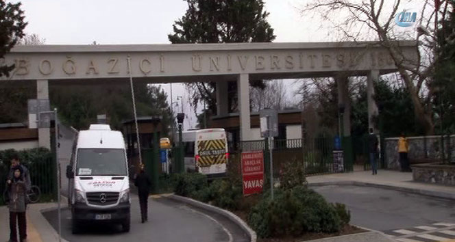 Boğaziçi Üniversitesi'nde şüpheli araç paniği