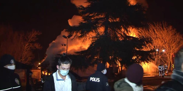 Boğaziçi Üniversitesi'nde yangın