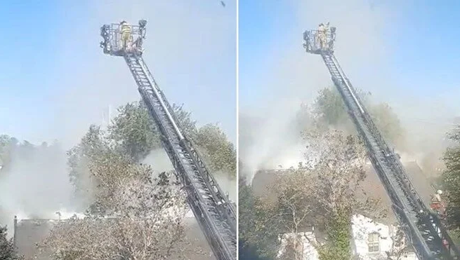 Boğaziçi Üniversitesi'nde yangın