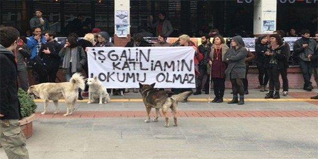 Boğaziçi'nin terör sevicilerine destek!