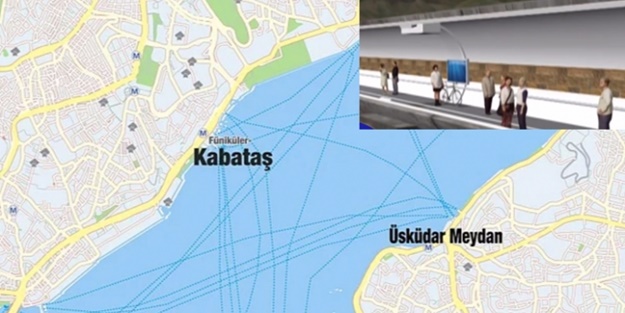 Asya ve Avrupa yaya yolu ile birlşeiyor