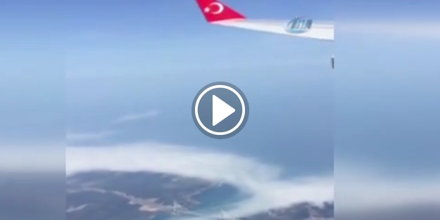 Boğazın gerdanlığı Erdoğan'ın uçağından görüntülendi!