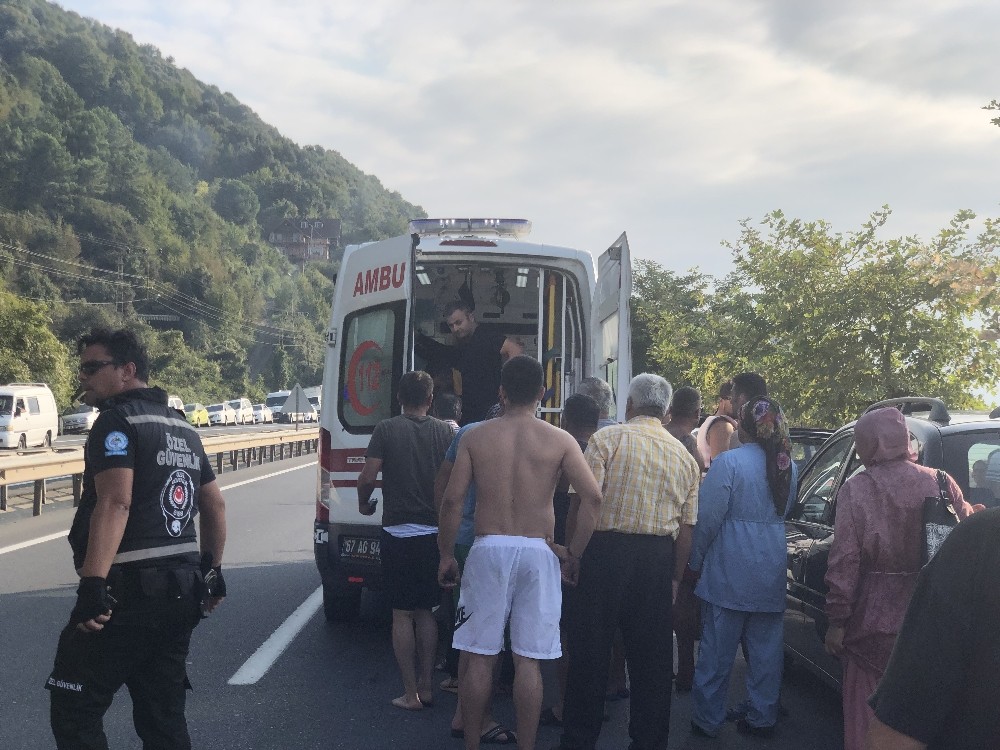 Boğulma tehlikesi geçiren çocuk kurtarıldı 