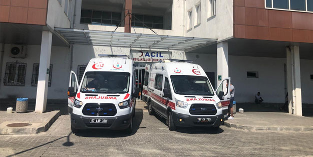 Boğulma tehlikesi geçiren kardeşler kurtarıldı