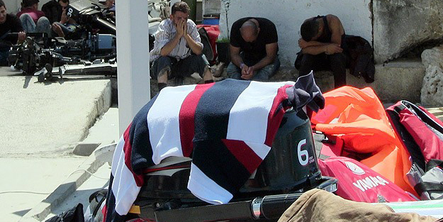 Boğulmak üzereyken bulundular