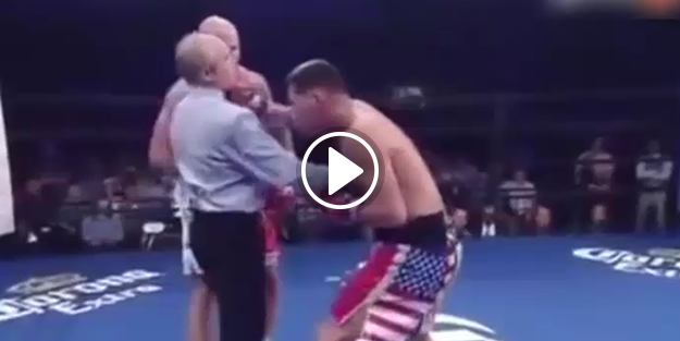 Araya kaynağan hakem yumruğu yedi