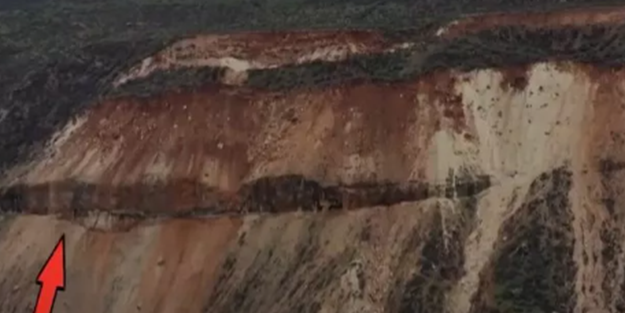 Bölgede deprem tedirginliği yaşanırken dağ hareket etti! Domuzlar, geyikler, hayvanlar bağırmaya başladı