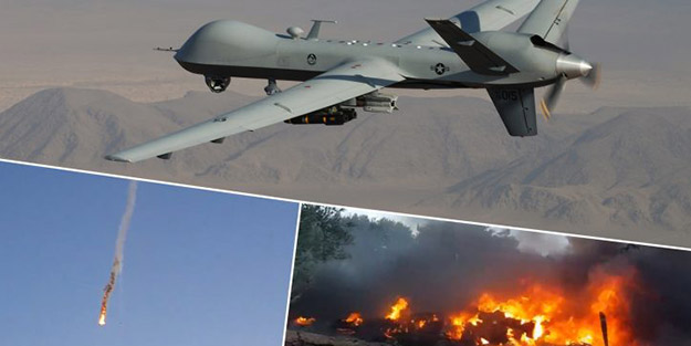 Bölgede flaş gelişme! ABD SİHA'sı vuruldu