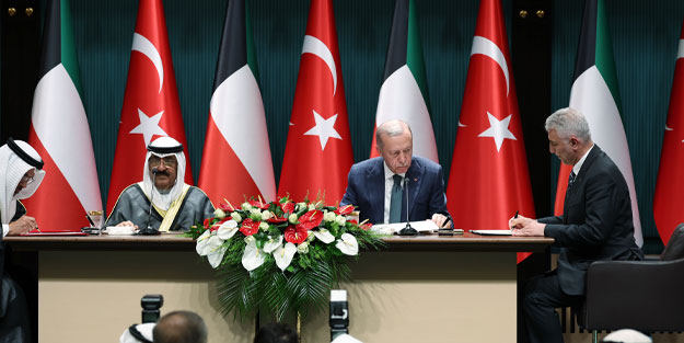 Bölgesinde güvenli liman olan Türkiye'ye Kuveyt ilgisi! 6 kritik konuda imzalar atıldı