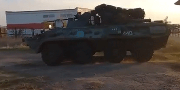 Bölgeye geldiler! Rus ordusu böyle görüntülendi