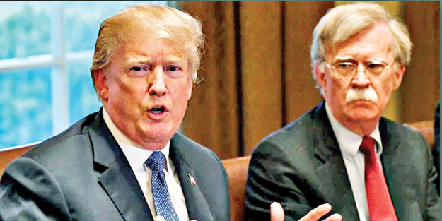 Bolton itiraf etti! Trump’ın amacı İran rejimini yıkmak