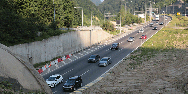 Bolu Dağı bayramın ilk gününde yoğun
