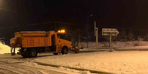 Bolu Dağı beyaza büründü