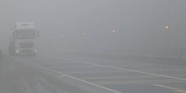 Bolu Dağı'nda yoğun sis!