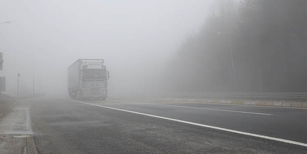 Bolu Dağı'nda yoğun sis