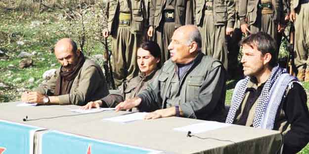 Bölücü örgüt PKK yönetiminde kadınlarla erkekler birbirine düştü