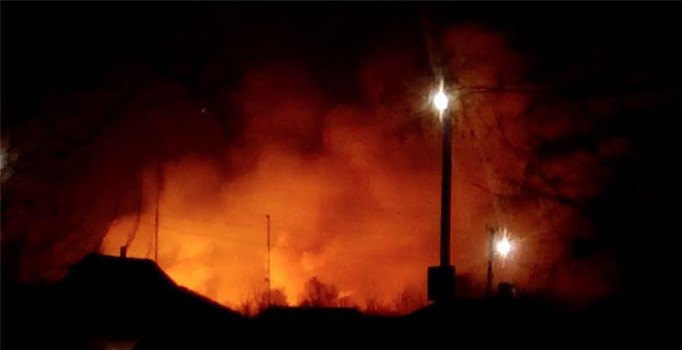 Bolu’da ahşap ev alev alev yandı