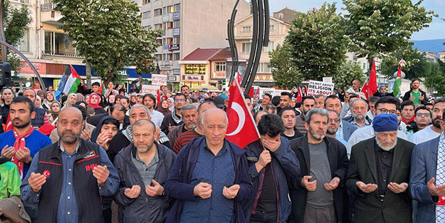 Bolu'da binlerce kişi katile karşı yürüdü!