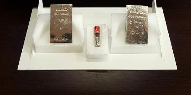 Bolu'da durdurulan otomobilde platin ve cıva ele geçirildi