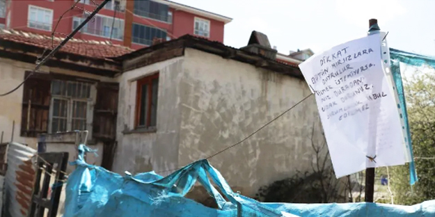 Bolu'da duvardaki yazıyı gören şaştı kaldı!