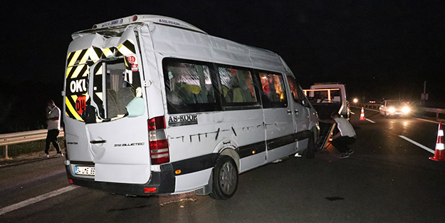 Bolu'da facianın eşiğinden dönüldü! 13 yaralı