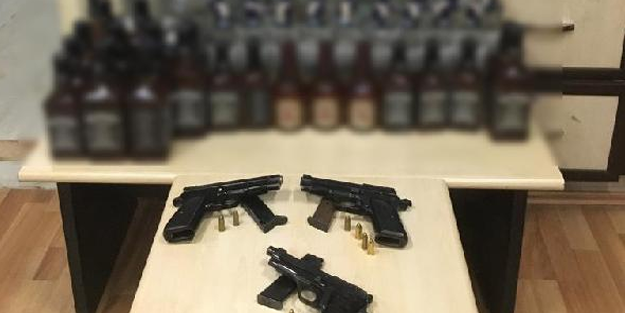 Bolu'da kaçak içki operasyonu! 2 kişi gözaltında