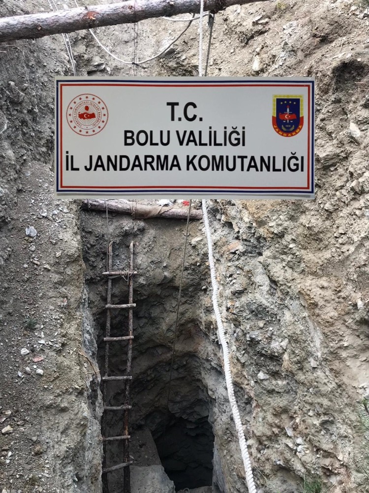 Bolu’da, kaçak kazı operasyonu: 10 gözaltı 