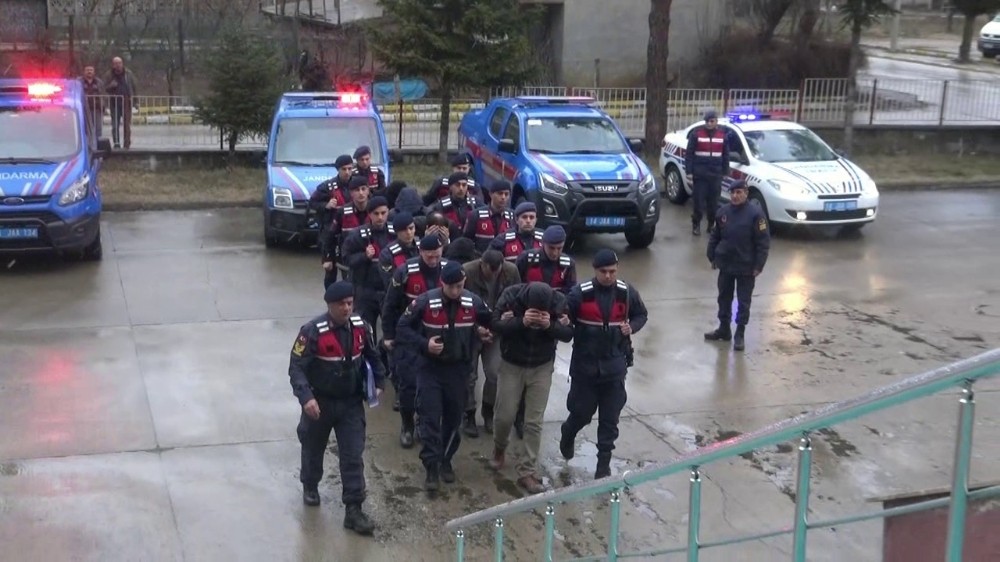 Bolu’da, kaçak kazı operasyonu: 6 gözaltı 