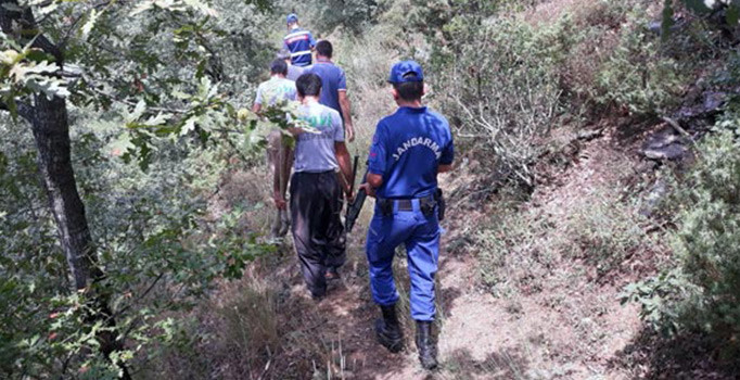 Bolu'da kaçak kazı yapan 4 kişiye suçüstü