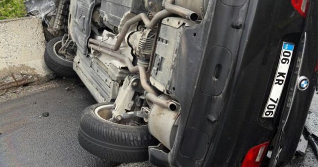 Bolu'da kazası: 4 yaralı