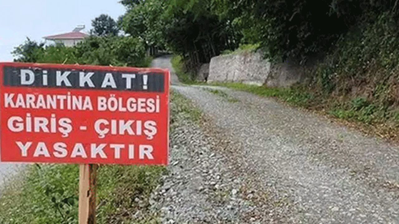 Bolu'da neler oluyor? 22 köyde giriş ve çıkışı kısıtlaması