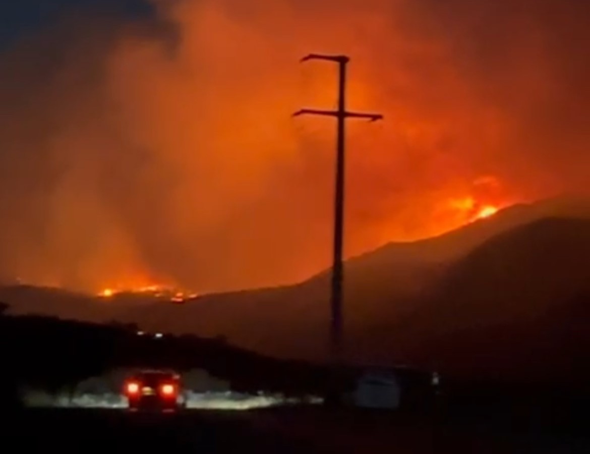 Bolu’da orman yangını devam ediyor
