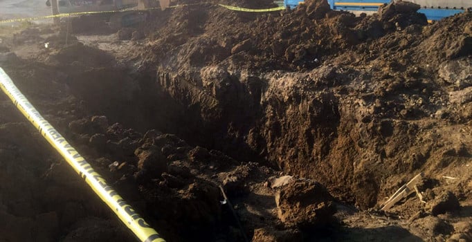 Bolu'da otel inşaatında göçük: 1 ölü, 1 yaralı