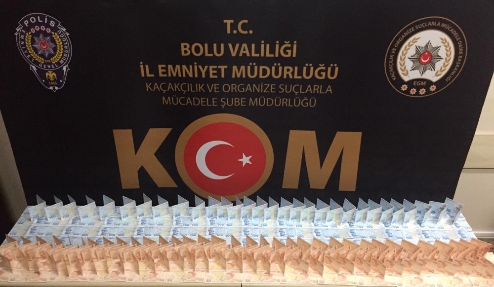 Bolu’da para bozdurma yöntemiyle piyasaya sahte para süren 3 kişi gözaltına alındı 