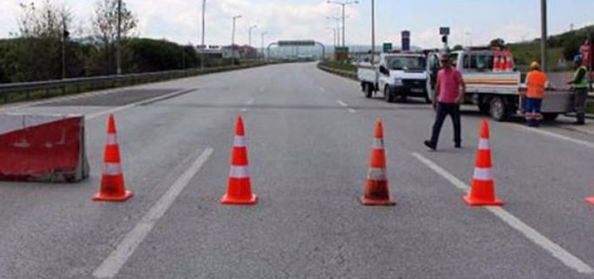 Bolu'da TEM'in İstanbul yönü 20 gün ulaşıma kapalı